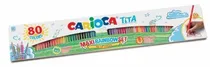 Marcador Carioca Perfume - 42890 (80 Cores)