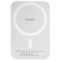 Cargador Portatil Yookie Y062 USB-C c/Magnetica Blanco