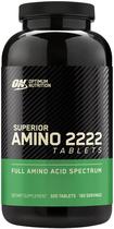 Optimum Nutrition Superior Amino 222 Tablets (320 Tabletas)