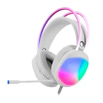 Fone Marvo c/Mic. HG8959 Lumi 40 RGB USB White