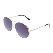 Oculos de Sol Feminino Daniel Klein DK4293P C1 - Azul e Dourado