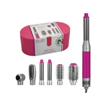 Secador para Cabello Enzo Airwrap Complete Long EN-4133 6-IN-1 Pink 220V