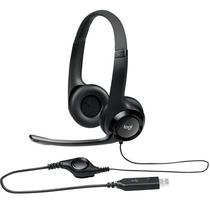 Auricular USB Logi H390 981-000014 c/Mic USB Negro