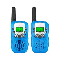 Walkie Talkie Radio Ie Travel T-388 Set com 2 Pecas / Ate 3KM / A Pilha (Nao Incluida) - Azul