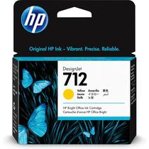 Tinta HP 712 3ED69A Yellow 29ML ( For Impressora HP Designjet T210 / T230 / T250 / T630 / T650 )