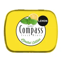 Compass Pastillas Sugar Free Lemon 14G