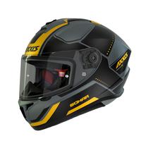 Capacete Axxis Draken s Sonar C3 - Fechado - Tamanho XXL - Matt Yellow