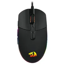Mouse Gaming Redragon Invader M719-RGB USB Até 10.000 Dpi com Backlight RGB - Preto