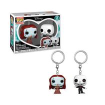 Llavero Funko Pop Disney Sally & Jack Skellington 2 Pack