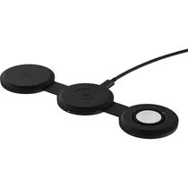 Carregador Satechi Onthego ST-QTG31K Sem Fio 3 Em 1 - Preto