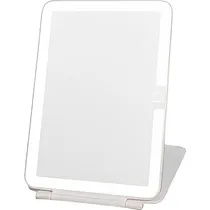 Espelho para Maquiagem LED Satellite A-M21 - Branco/Rosa