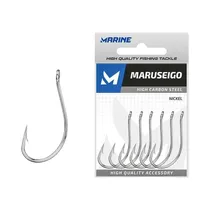 Anzuelo Marine Sports Marusiego Nickel Nº30 10 Piezas