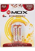 Pilha Mox Recarregavel AAA com 2 3000MAH