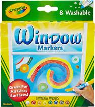 Marcador Crayola Window Markers 58-8165 (8 Unidades)