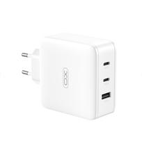 Carregador Fonte Xo CE14 100W (USB-A + Dual USB-C) White