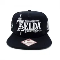 Bone Zelda Botw Snapback Black 2732