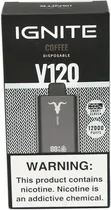 Ignite Vaper Desechable V120 Pro Black 12000 Puffs Coffee
