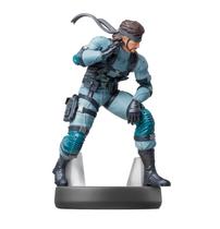 Boneco Amiibo Nintendo Super Smash Bros Snake N75