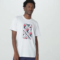 Fila Remera Outline Logo F11L01040-100 Algodon White