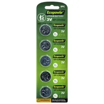 Bateria Ecopower Lithium 3V EP-CR2032 - 5 Pecas