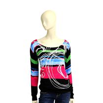 Desigual Pullover Sueter Fem L....................