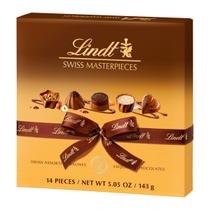 Chocolate Lindt Mini Pralines Masterpieces Sortidos Caixa de Presente 143G