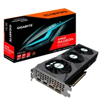 Placa de Vídeo RX6600 8GB Gigabyte Eagle Windforce GDDR6 GV-R66EAGLE-8GD RX 6600 Eagle