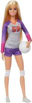 Boneca Barbie Jogador de Volei Made To Move Mattel - HKT71