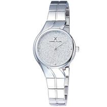 Relogio Analogico Daniel Klein Premium DK11910-1 Feminino Pulseira de Aco Inoxidavel - Prata