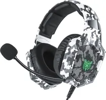 Fone Gamer Onikuma K8 Hadset com Fio - Camuflado Branco