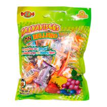 Marshmallow Las Delicias Recheio Frutas com 50 Unidades