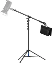 Tripé Neewer 300MM Air Cushion Light Stand With 90 - 15CM Boom Kit - Black