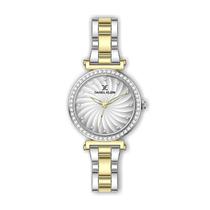 Relogio Analogico Feminino Daniel Klein Premium DK.1.12467-5 - Dourado e Prata