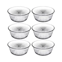Cuenco de Vidrio Pasabahce Frezya 530156 330ML 6 Piezas