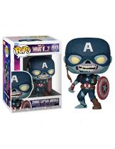 Funko Coleccionables Marvel What If...? Zombie Captain America 941 Vinil 9 CM s/C