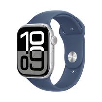 Apple Watch S10 46MM Silver Al Denim M/L