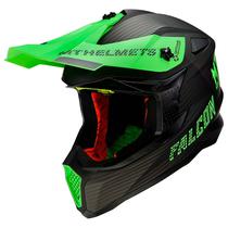 Capacete MT Helmets Falcon System D6 - Fechado - Tamanho M - Matt Fluor Green