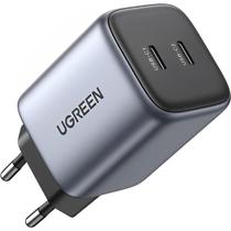 Carregador de Parede Ugreen Nexode 90573 45 W 2 Portas USB-C (Ue) - Cinza