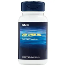 GNC Cod Liver Oil 100 Cápsulas