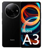 Celular Xiaomi Redmi A3 64GB / 3GB Ram / Dual Sim / Tela 6.71 / Cam 8MP - Preto (India)