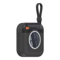 Carregador Portátil G-Tide Multi X1 - 10000MAH - USB-C/Lightning - Wireless - Preto