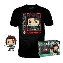 Funko Pop Demon Slayer Tanjiro + Tee Bundle *s* 62491