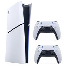 Console Sony Playstation 5 Slim CFI-2000 B01 1TB / 8K / 4K / Digital Edition / 110V - Branco + 2 Controles