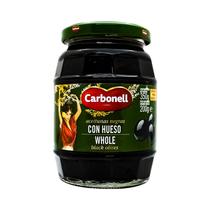 Aceituna Negra com Hueso Carbonell 350GR