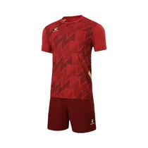 Short Sleeve Football Set (Adults) Red XL