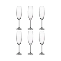 Set de Copas para ChampáN Bohemia Titanium Selection 220ML 6 Piezas
