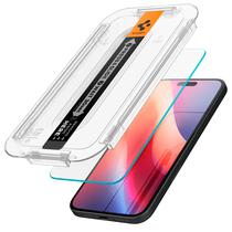 Spigen Pelicula Celular Screem Glastr Ez Fit AGL06883 Vidrio Templado iPhone 16 Plus Transparente