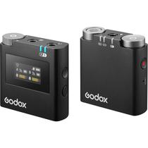 Sistema de Microfone Godox Virso M1 Sem Fio (1TX+1RX) para Camera