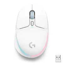 Mouse Gamer Logitech G705 910-006366 RGB 8200 Dpi Sem Fio - Branco