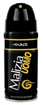 Desodorante Malizia Uomo Amber Eau de Toilete 150ML